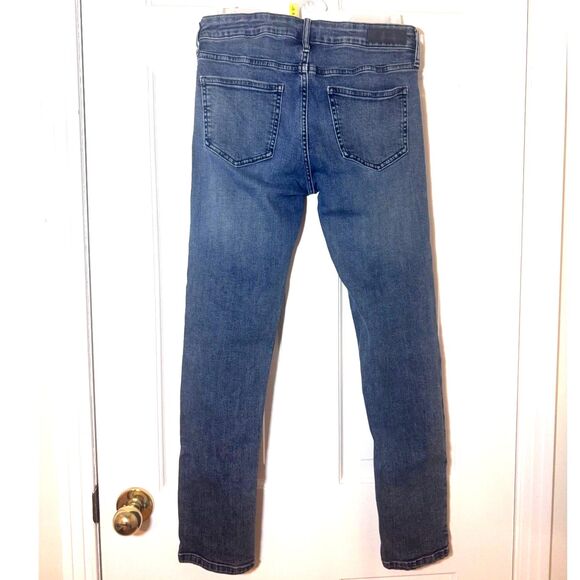 Calvin Klein Jeans Slim Boyfriend, Sz 2, Mid Rise, Med Wash, 5 Pockets, #36543 - Picture 4 of 7